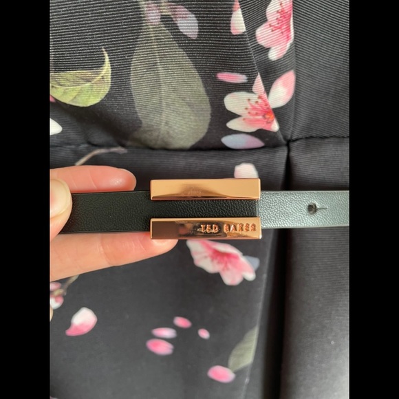 Ted Baker Fredica Peach/Cherry Blossom Dress - US Size 6 (Ted Size 2) - Picture 6 of 8